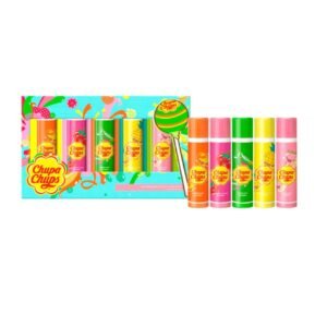 Chupa Chups Lip Balms - Orange - Strawberry- Melon - Pineapple - Peach