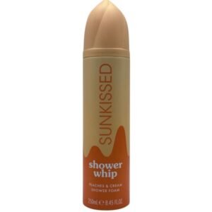 Sunkissed Shower Whip Peaches & Cream Shower Foam 250ml