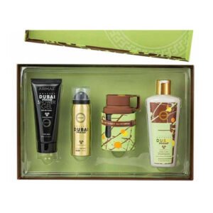 Armaf Odyssey Dubai Chocolat Gift Set 100ml EDP + 250ml Shampoo + 100ml Shower Gel + 50ml Body Spray