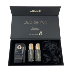 Armaf Club De Nuit Intense Gift Set 12ml EDP + 12ml Parfum Oil + Travel Case