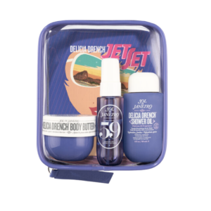 Sol De Janeiro Delicia Drench Jet Set - Shower Oil - 90ml + Body Butter - 50ml + Scented Mist - 30ml