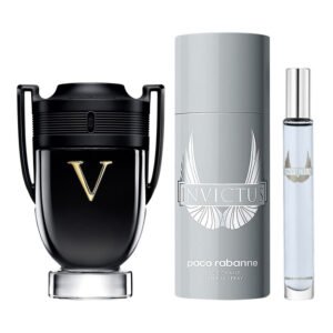Paco Rabanne Invictus Victory Gift Set 100ml EDP + 150ml Deodorant Spray + 10ml EDP