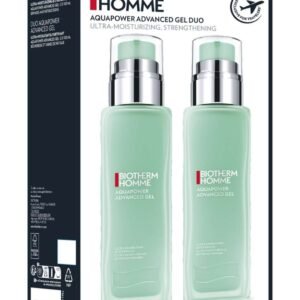 Biotherm Homme Aquapower Advanced Gel Gift Set 2 x 100ml