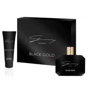 Genny Black Gold Gift Set 100ml EDT + 100ml Body Lotion