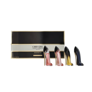 Carolina Herrera Good Girl Miniature Gift Set 7ml Good Girl EDP + 7ml Good Girl Blush EDP + 7ml Very Good Girl EDP + 7ml Good Girl Jasmine Absolute