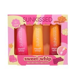 Sunkissed Sweet Whip 3 Piece Hand Cream Collection 3 x 60ml (60ml Very Berry Hand Cream60ml Tropical Hand Cream60ml Passion Fruit Hand Cream)