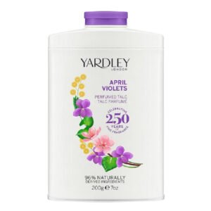 Yardley April Violets Perfumed Talc 200g