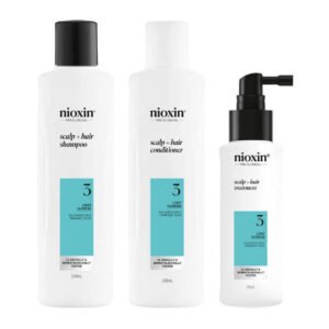 Nioxin System 3 Light Thinning Scalp + Hair Gift Set 150ml Shampoo + 150ml Conditioner + 50ml Treatment