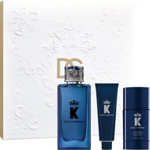 Dolce & Gabbana K Eau de Parfum Gift Set 100ml EDP + 75g Deodorant Stick + 50ml Shower Gel