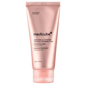 Medicube PDRN Pink Glutathione Capsule Cleansing Foam 120g