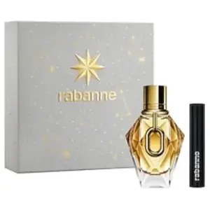 Paco Rabanne Million Gold For Her Giftset Eau De Parfum 50ml Spray + Travel Volume Black Mascara 4.5ml