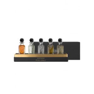 By Kilian The Liquors Miniature Gift Set 10ml Angels' Share EDP + 10ml Apple Brandy on the Rocks EDP + 10ml L'Heure Verte EDP + 10ml Roses On Ice EDP + 10ml Vodka On The Rocks EDP