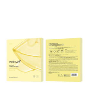 Medicube Kojic Acid Turmeric Brightening Gel Mask Pack 4 x 28g